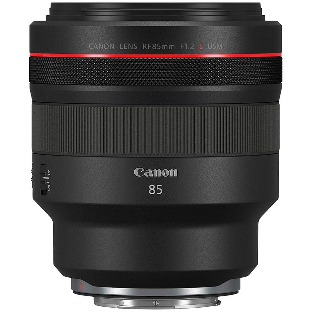 Canon RF 85 mm1.2L USM Lens (Black) Canon RF 85 mm1.2L USM Lens (Black)